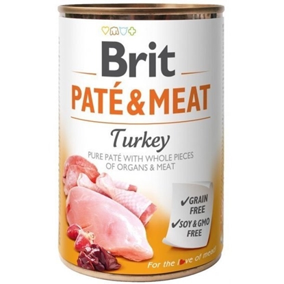 Picture of BRIT PATÉ & MEAT Turkey 400gr